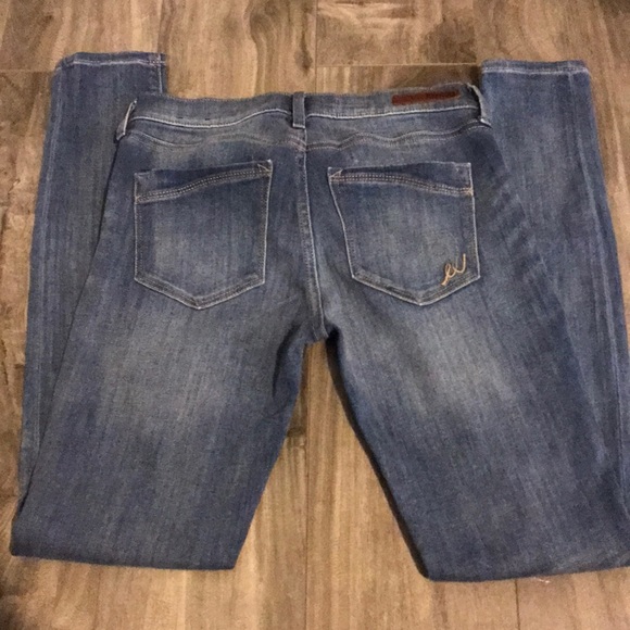 Express mid rise legging jeans mid wash - Picture 4 of 8